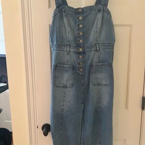 Habitual Light Blue Denim Dress